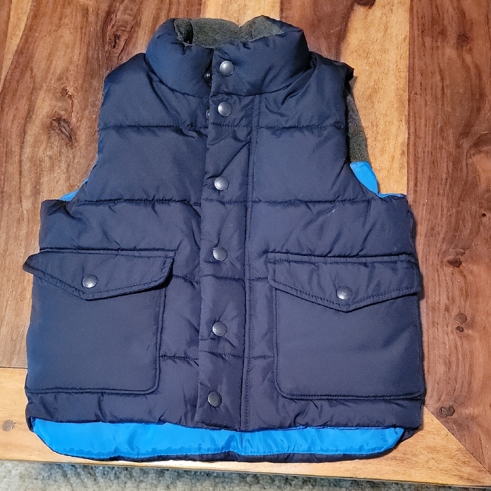 Baby GAP Gray and Blue Vest